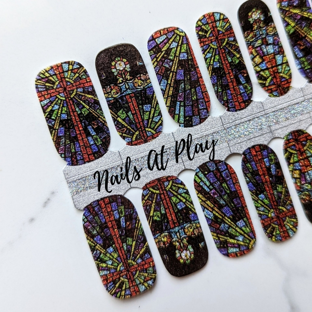 5 for $15 Nail Wraps- Cathedral
